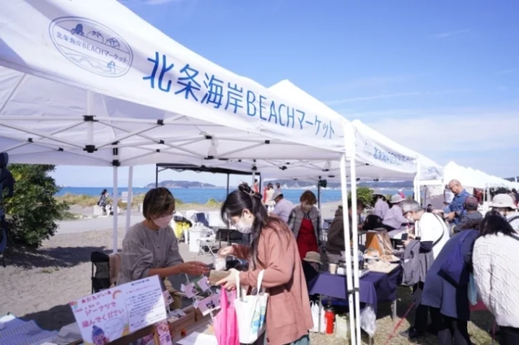 明日5月30日！北条海岸でHOJO BEACH MARKETが開催——100ブース超のビーチマーケット