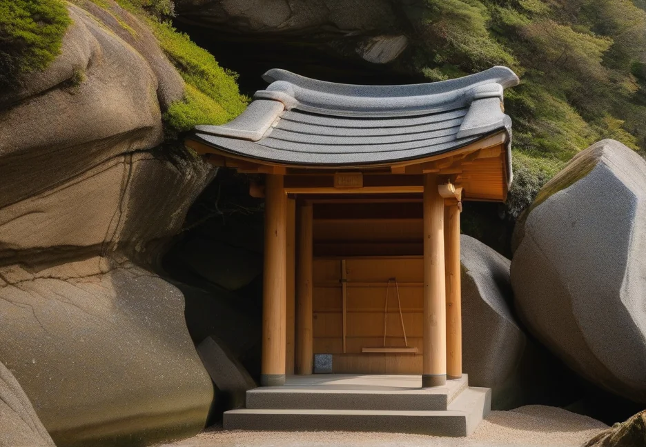 館山「崖観音」大福寺｜断崖に張り付く朱の観音堂と南房総の植物天井画