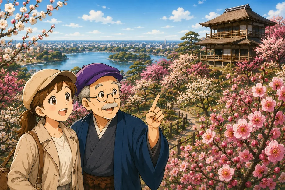 【水戸市】なぎさと歩く 水戸藩ものがたり②｜「日本三名園」なのに、昔はタダで入れた？